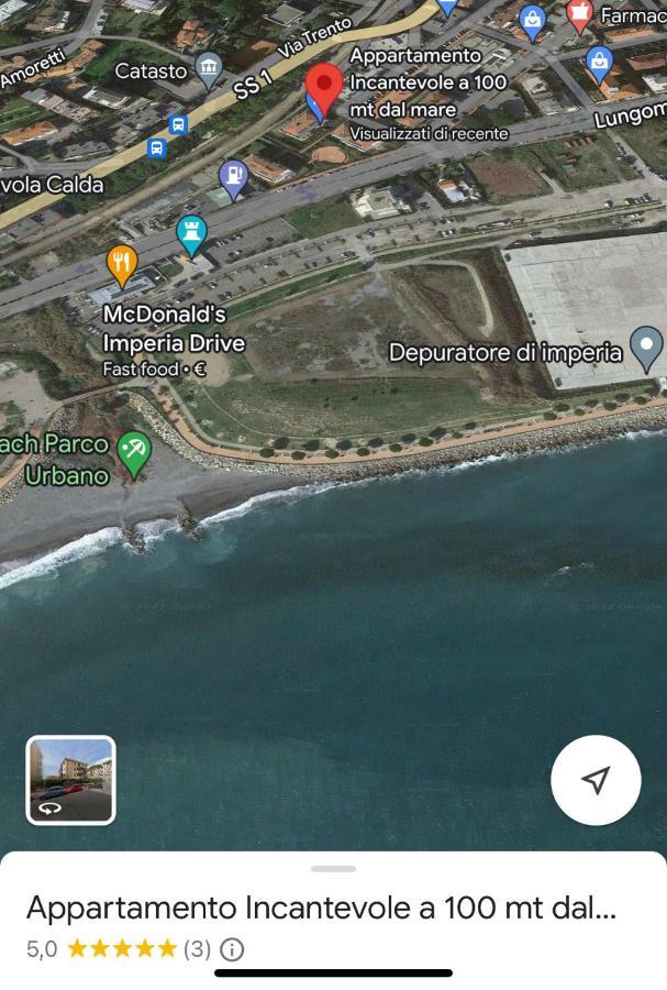 Appartamento Incantevole A 100Metri Dal Mare E Accanto Alla Pista Ciclabile Империя Экстерьер фото